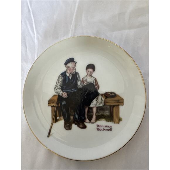 Norman Rockwell Plate "The Lighthouse Keepers Daughter" - Picture 1 of 2